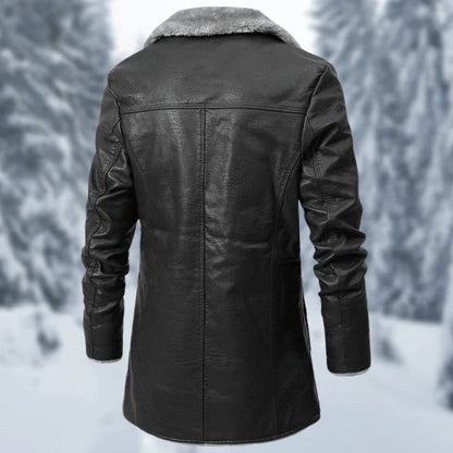 Damon - Warme Heren Winterjas met Fleece