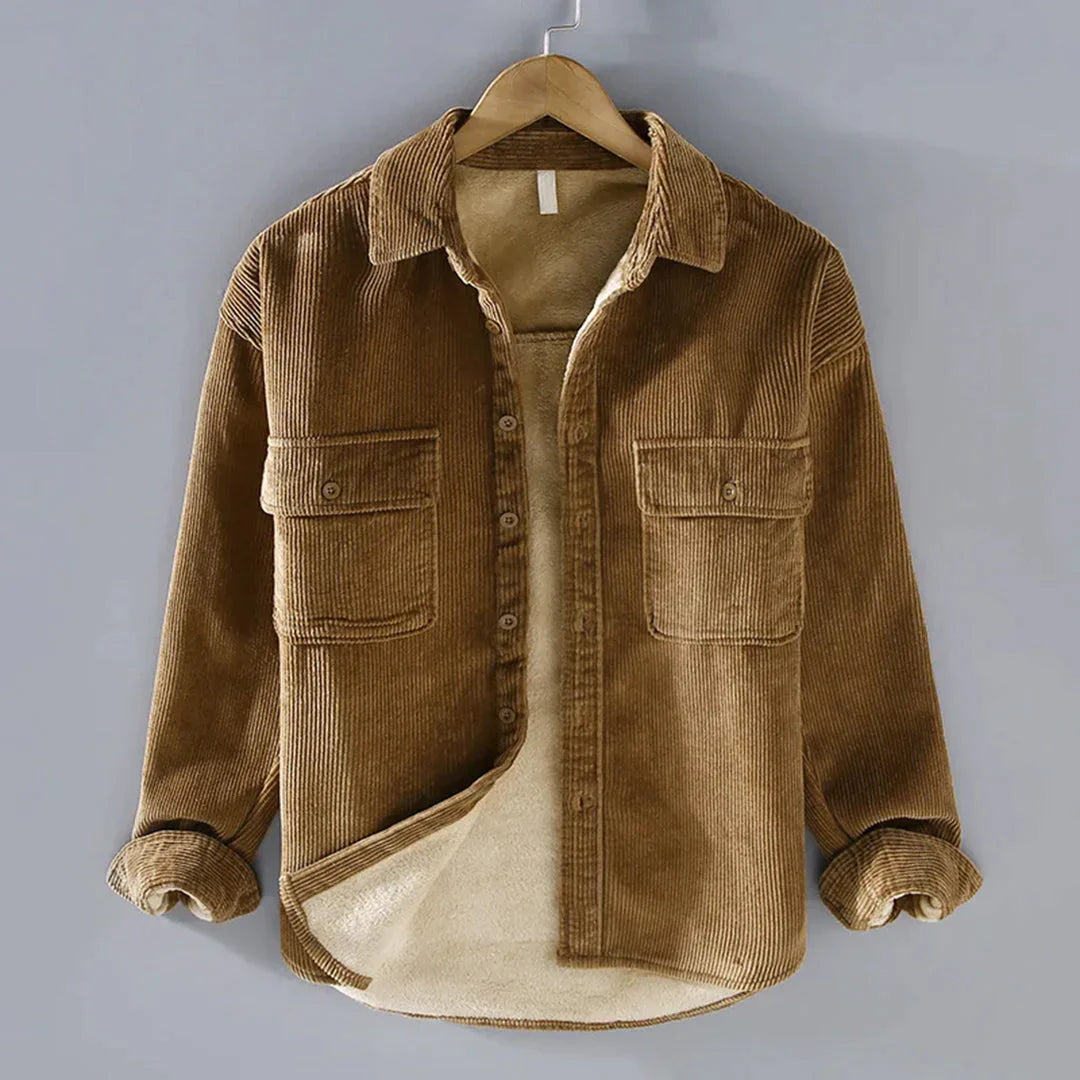 Renzo - Stylish corduroy jacket for men