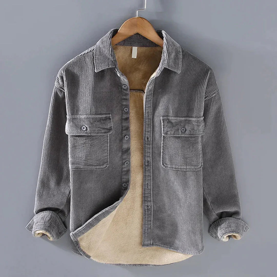 Renzo - Stylish corduroy jacket for men