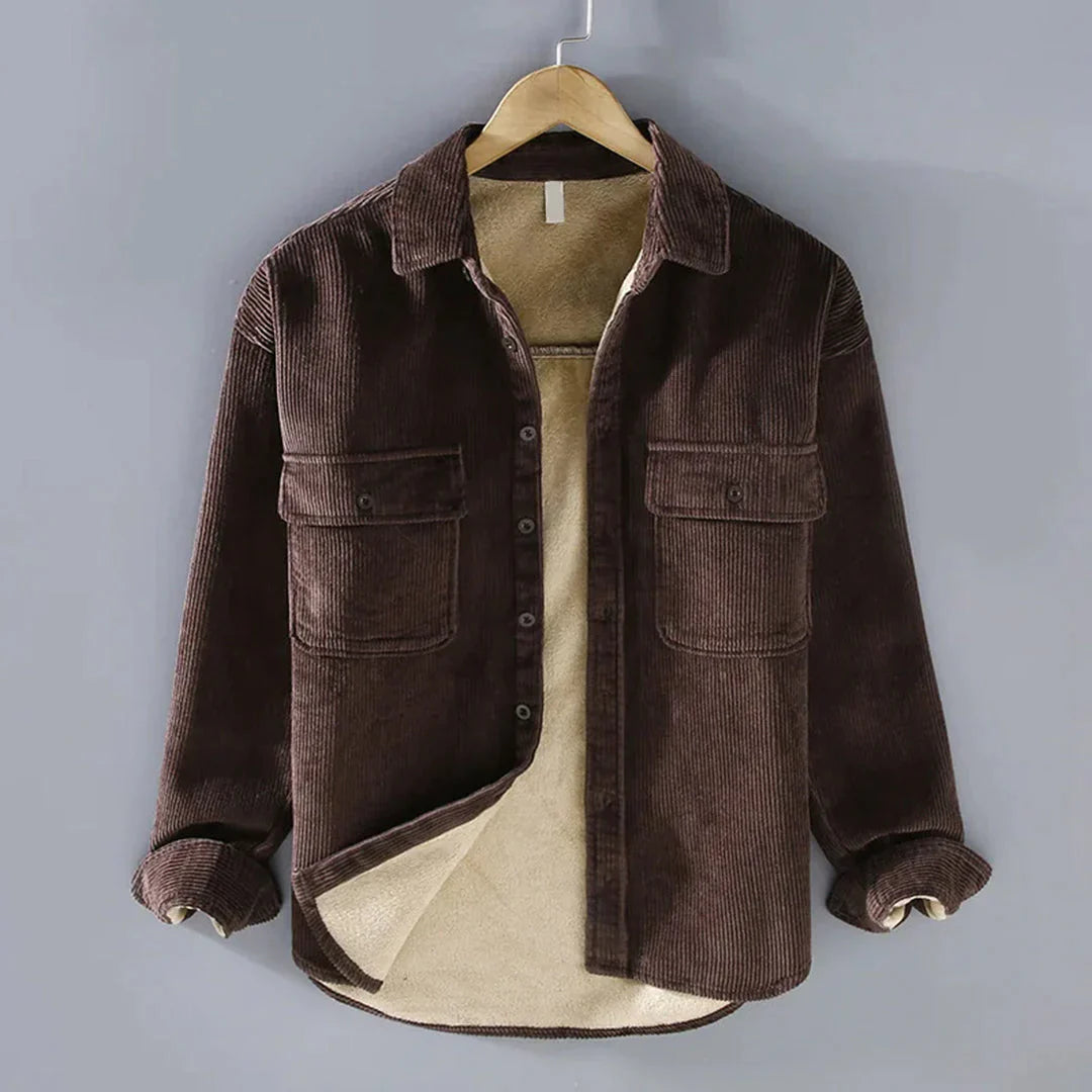 Renzo - Stylish corduroy jacket for men