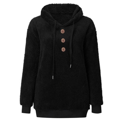 Sandara - Heerlijk warm fleece sweatshirt met capuchon