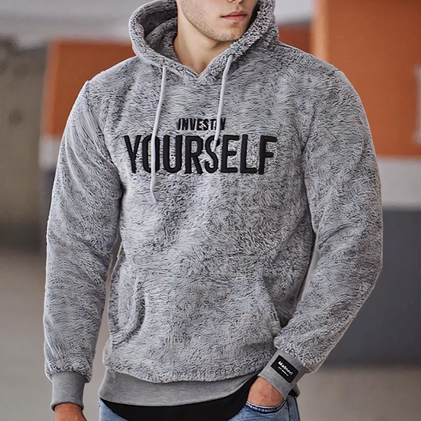 Cuddle - Zachte pluche hoodie met uniek borduursel