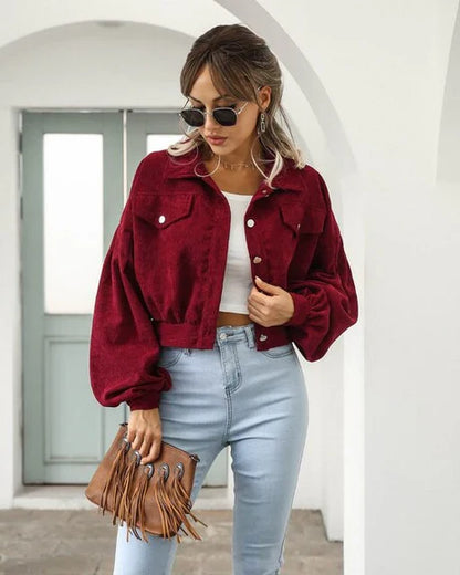 Alita - Trendy Korte Winterjas voor Dames