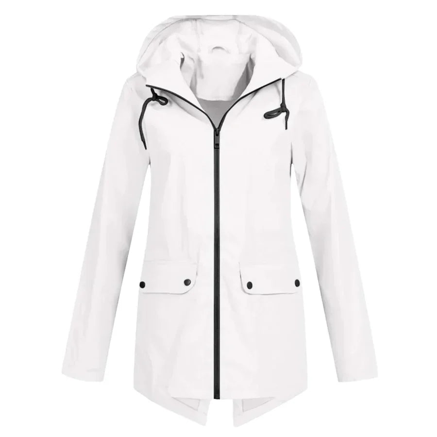 Violita - Waterdichte trenchcoat met rits voor dames