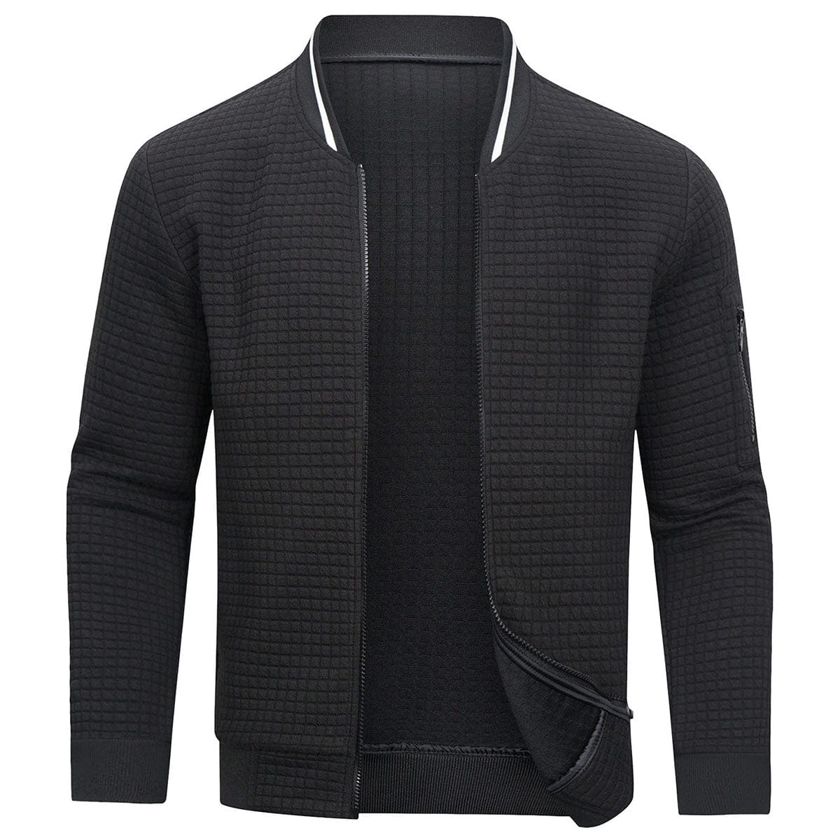 Niko - Comfortabele Pullover met Zipper voor Heren