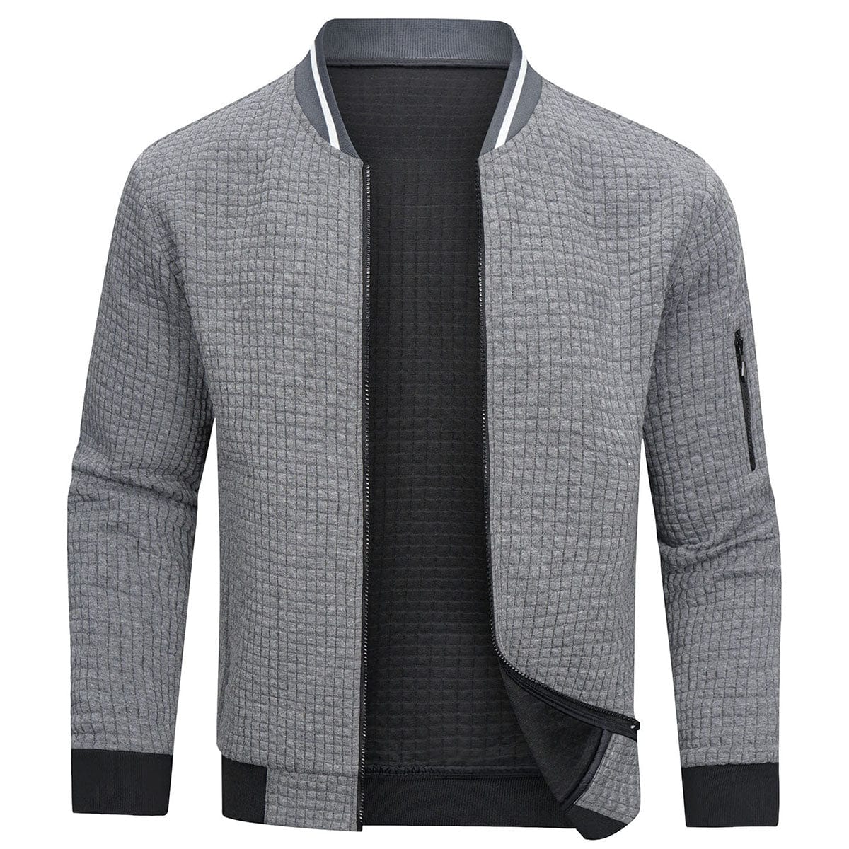 Niko - Comfortabele Pullover met Zipper voor Heren