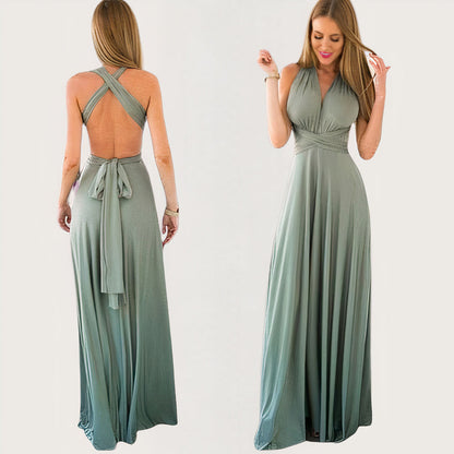 Hester - Elegante Maxi Jurk met Vloerlange Pasvorm