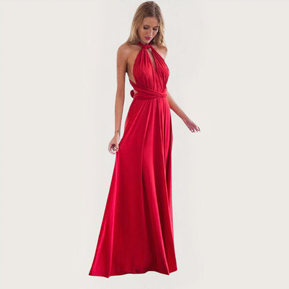 Hester - Elegante Maxi Jurk met Vloerlange Pasvorm