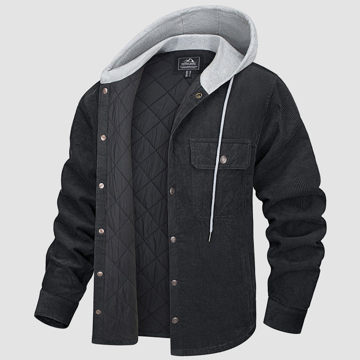 Gerard - Gevoerde Button-Down Jas voor Heren