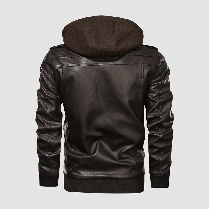 Cliff - Stoere Leren Motorjacke voor Avonturiers