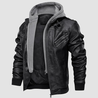 Cliff - Stoere Leren Motorjacke voor Avonturiers