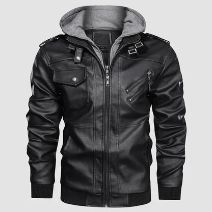 Cliff - Stoere Leren Motorjacke voor Avonturiers