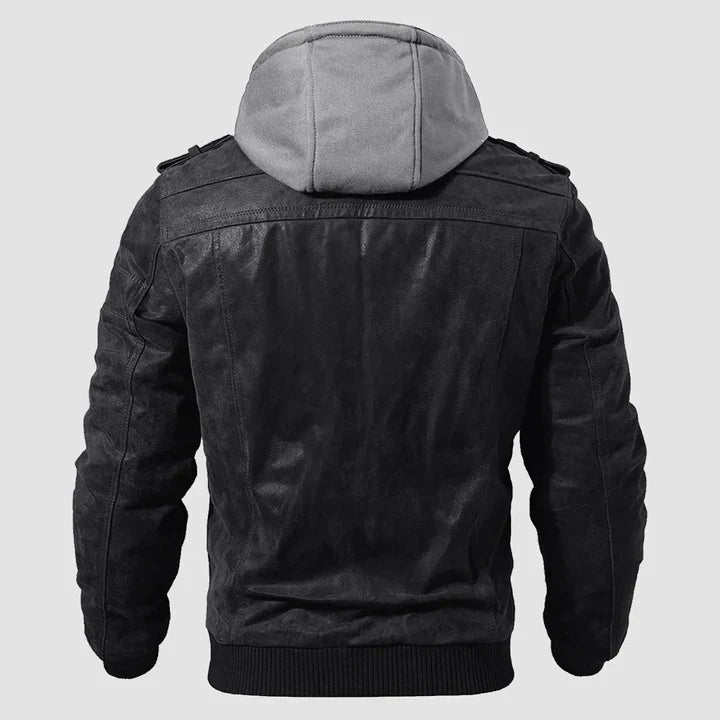 Cliff - Stoere Leren Motorjacke voor Avonturiers