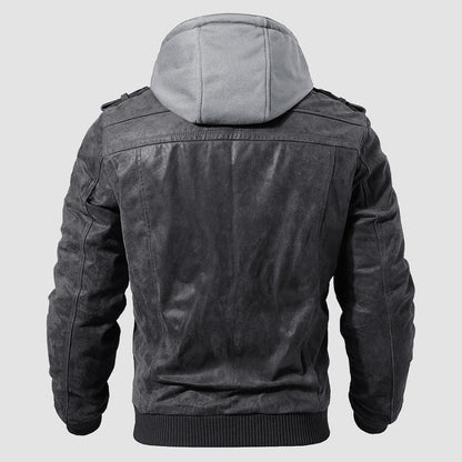 Cliff - Stoere Leren Motorjacke voor Avonturiers