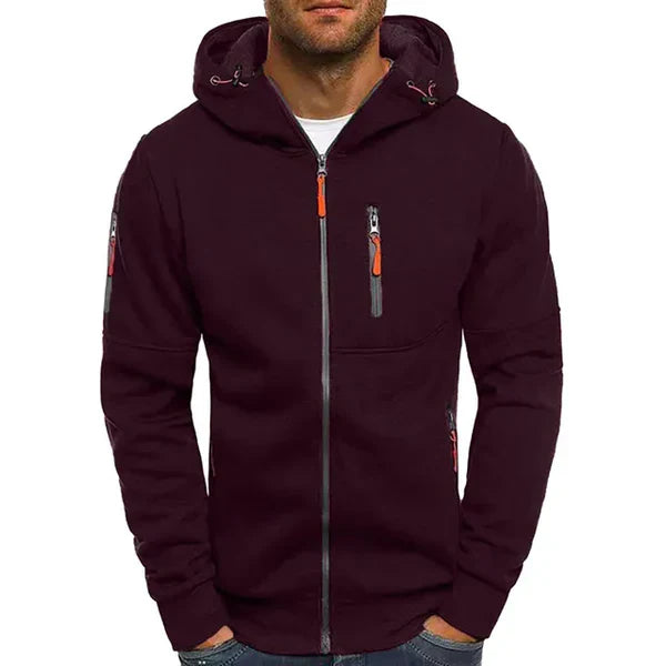 Flexa - Stijlvolle tech-fleece jas voor heren