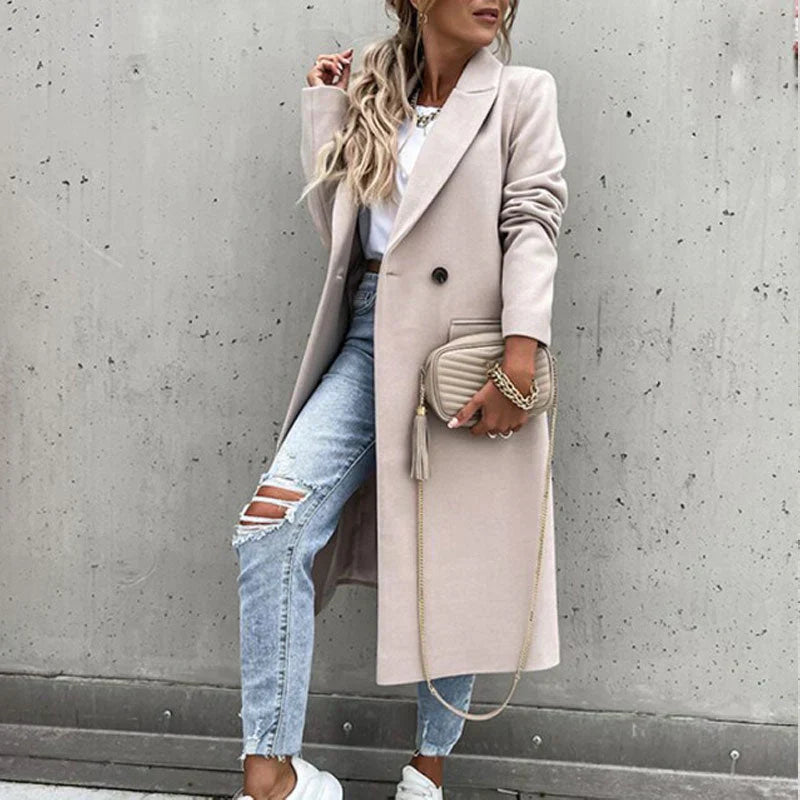 Vlinder - Trendy trenchcoat voor dames met stijl