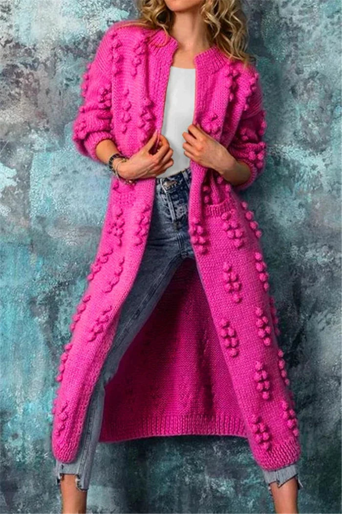 Zelle - Stijlvolle Lange Cardigan voor Dames