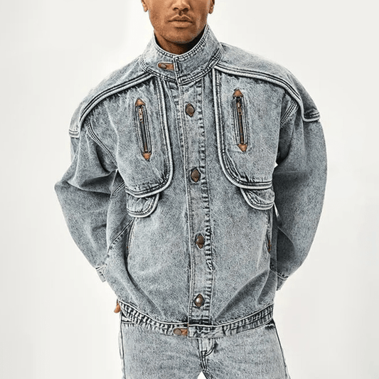 Finley - Stijlvolle Denim Jas voor Heren & Dames