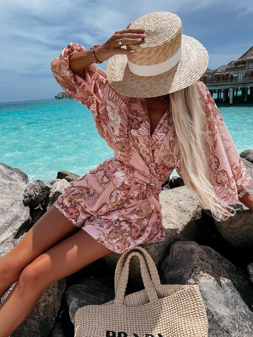 Delphine - Elegante en ademende strandjurk voor dames