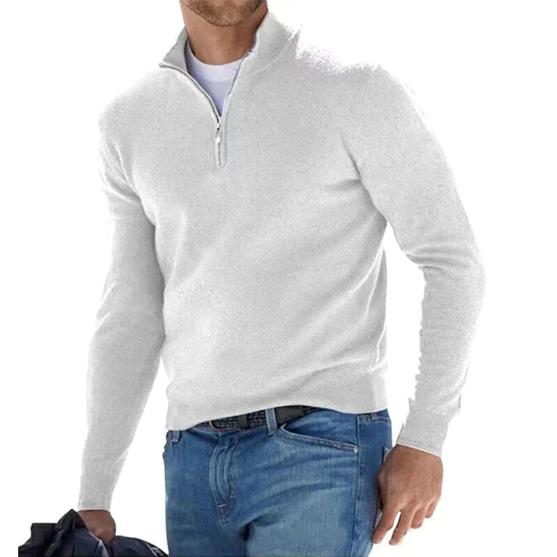 Jorrit - Trendy Reißverschluss Pullover voor Mannen