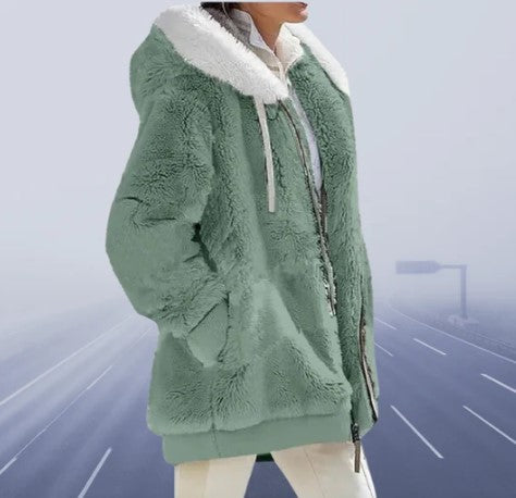 Sylia - Zachte en stijlvolle winterjacket voor dames