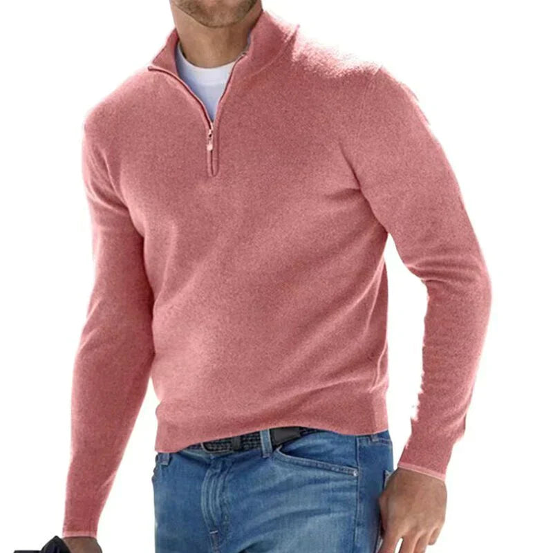 Jorrit - Trendy Reißverschluss Pullover voor Mannen