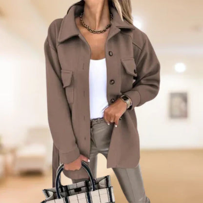 Misha - Stijlvolle warme trenchcoat voor dames