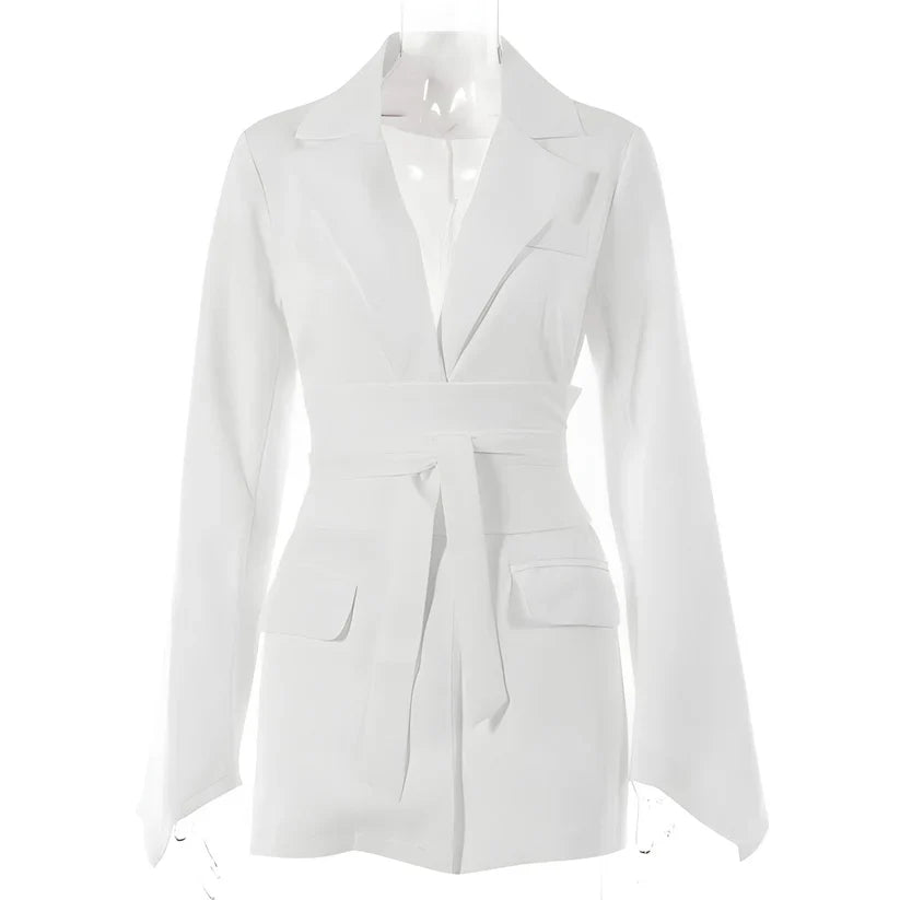 Luisa - Elegante blazer met riem voor dames