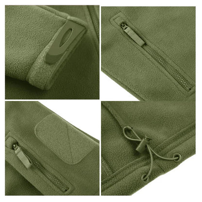 Valoris - Warme tactische fleecejas voor heren