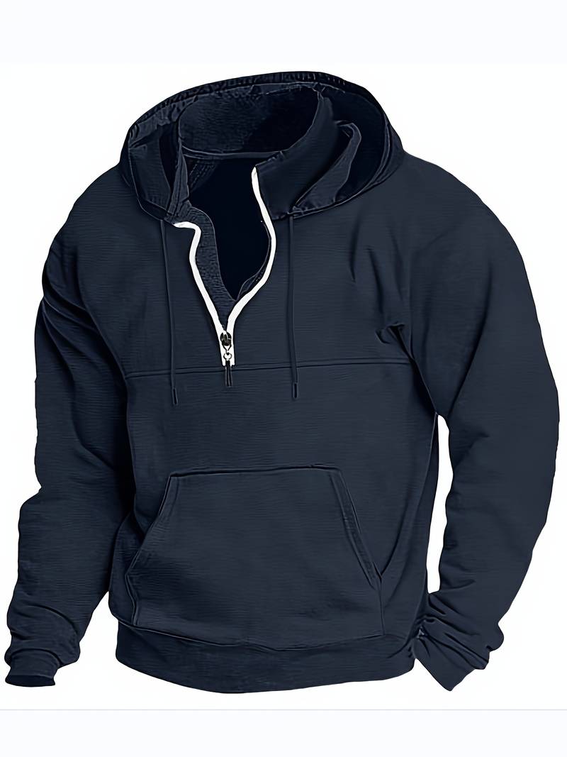 Bastian - Casual pullover hoodie voor een relaxte stijl