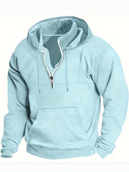 Bastian - Casual pullover hoodie voor een relaxte stijl