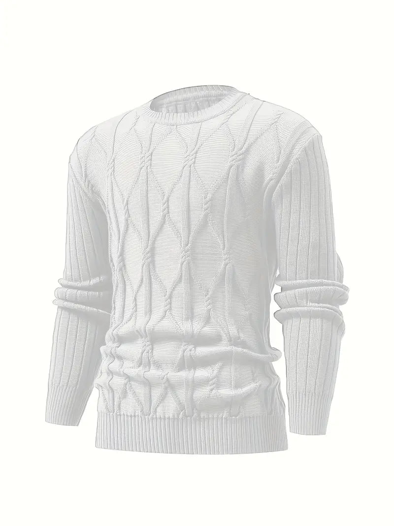 Rigor - Trendy gestreepte retro-pullover voor heren