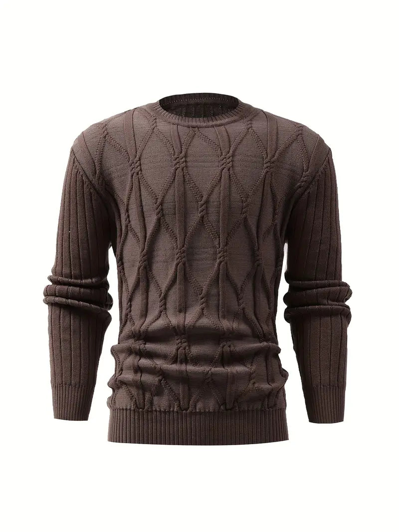 Rigor - Trendy gestreepte retro-pullover voor heren