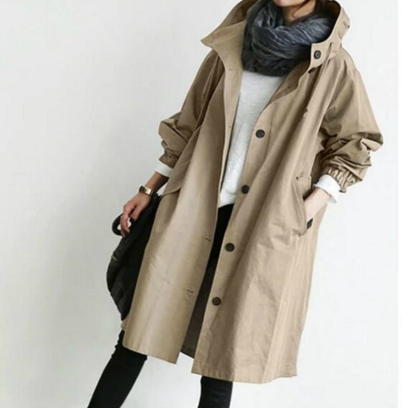 Steffi - Stijlvolle waterdichte trenchcoat voor dames