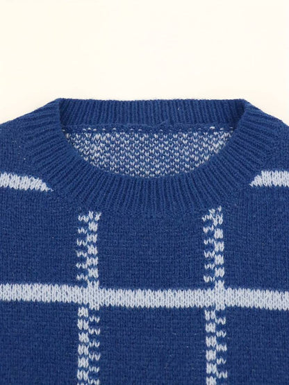 Kodiak - Trendy geruite pullover voor heren