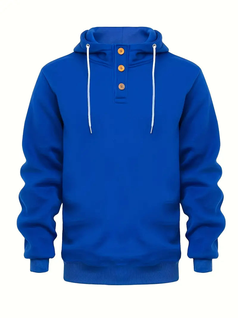 Benjamin - Casual Lange Mouw Hoodie voor Mannen