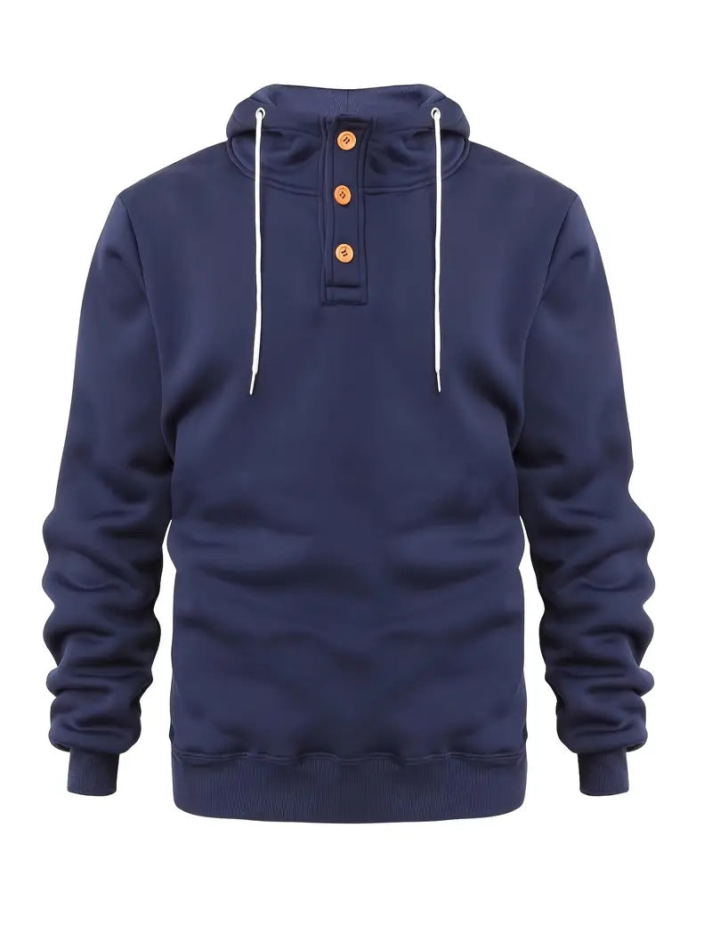 Benjamin - Casual Lange Mouw Hoodie voor Mannen