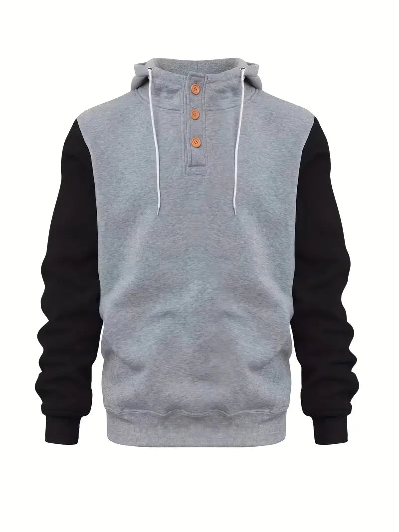 Benjamin - Casual Lange Mouw Hoodie voor Mannen