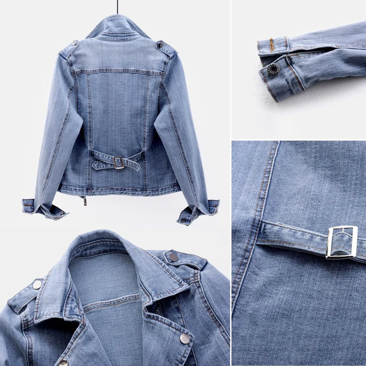 Raeva - Casual Denim Jas voor Dames