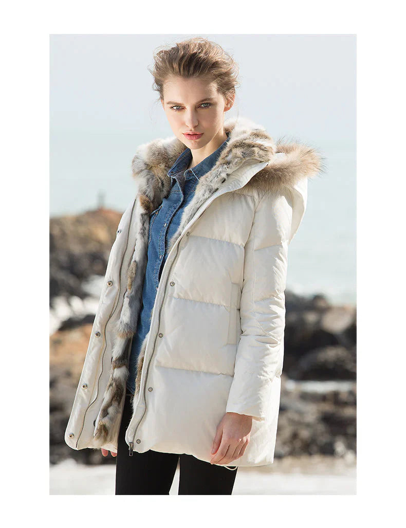 Mitel - Trendy winter parka voor dames