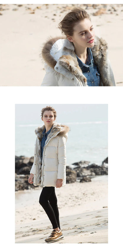 Mitel - Trendy winter parka voor dames