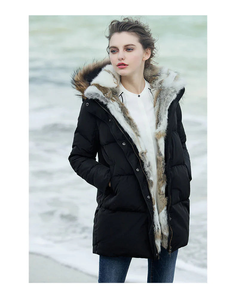 Mitel - Trendy winter parka voor dames