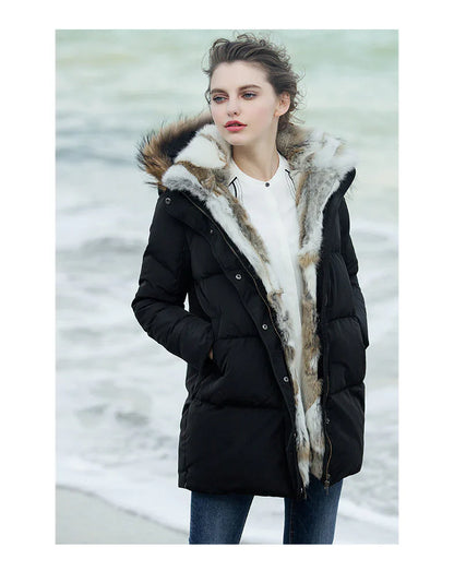 Mitel - Trendy winter parka voor dames