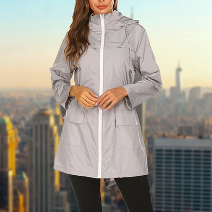 Leony - Waterdichte outdoor regenjas voor dames