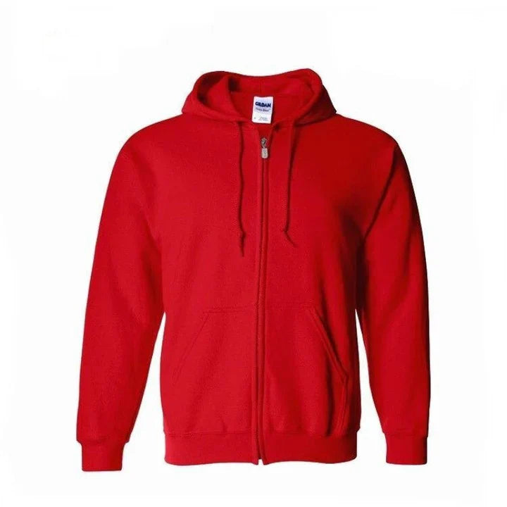 Vinzor - Comfortabele Heren Hoodie met Rits