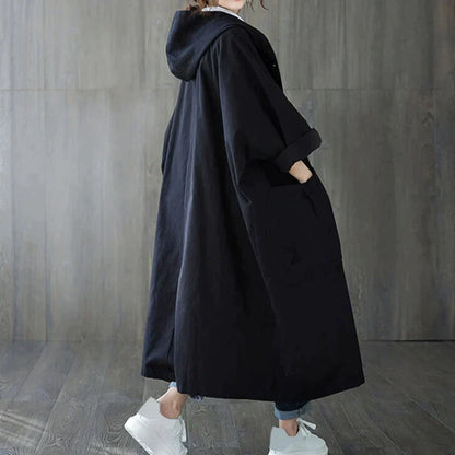 Mikyath - Stijlvolle oversized trenchcoat voor dames