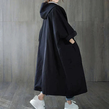 Aaliah - Stijlvolle oversized trenchcoat voor dames