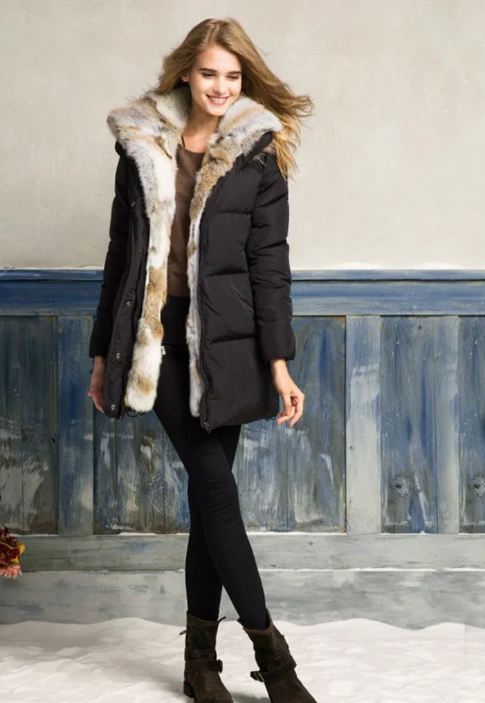 Mitel - Trendy winter parka voor dames