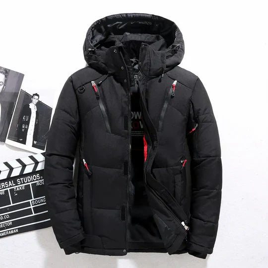 Daniel - Warme heren winterparka met dons