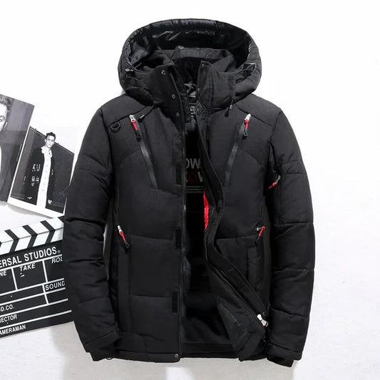 Daniel - Warme heren winterparka met dons